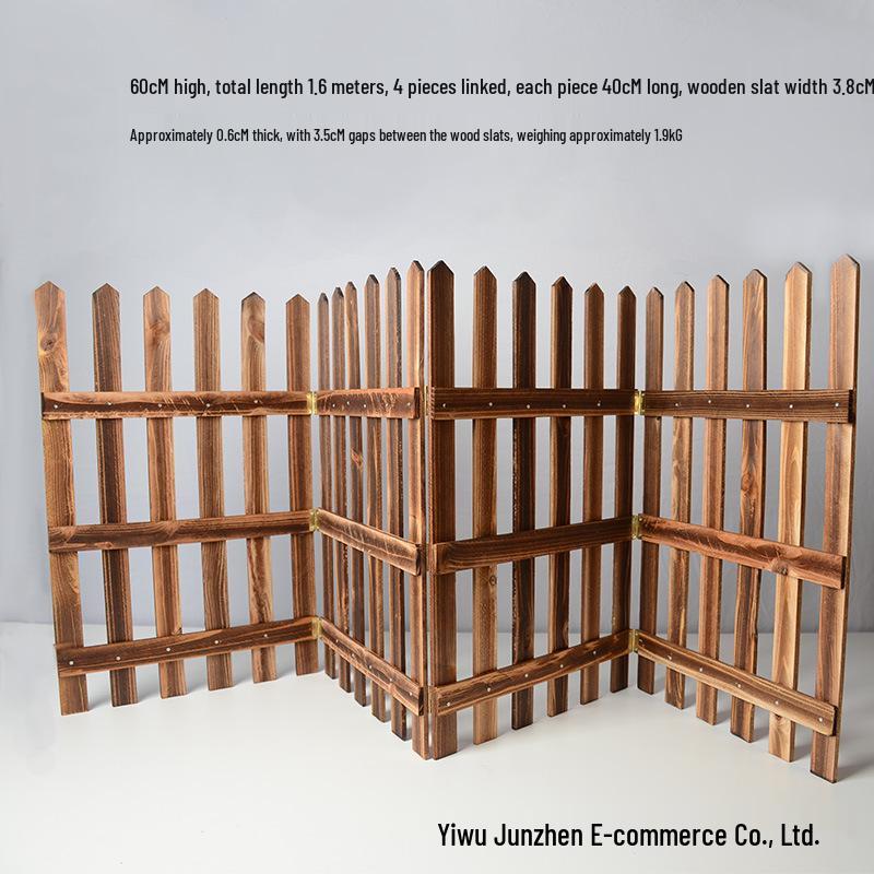 Деревянный штакетник Праздничное украшение для внутреннего и наружного использования