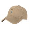 Monkey Character Embroidered Washed Cotton Baseball Cap Classic Adjustable Hat for Unisex and Women Casual Streetwear Style