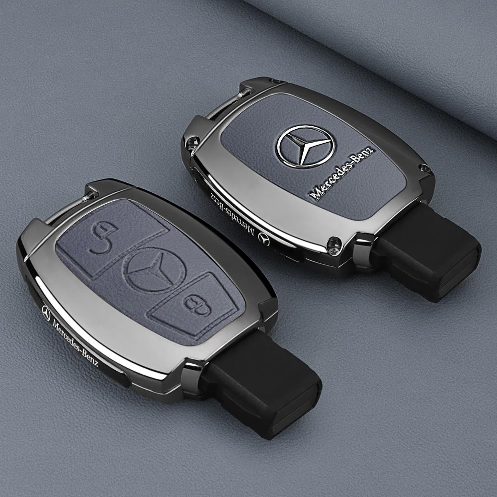 HXA1 Zinc Alloy Car Key Case Cover Protection Shell For Mercedes Benz A B C E Class GLS GLA GLK GLC CLS CLA W204 W205 W212 W463 W176