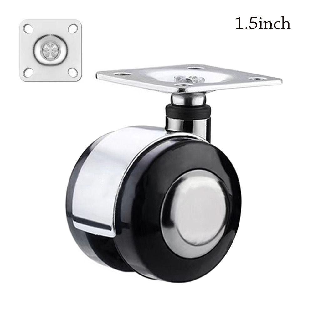 Мягкие резиновые поворотные ролики универсальные универсальные колеса мебельные ролики колеса для детской тележки