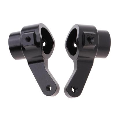 1 Pair Metal Steering Front Hub Carriers /16 WPL RC Car Upgrade Parts Black
