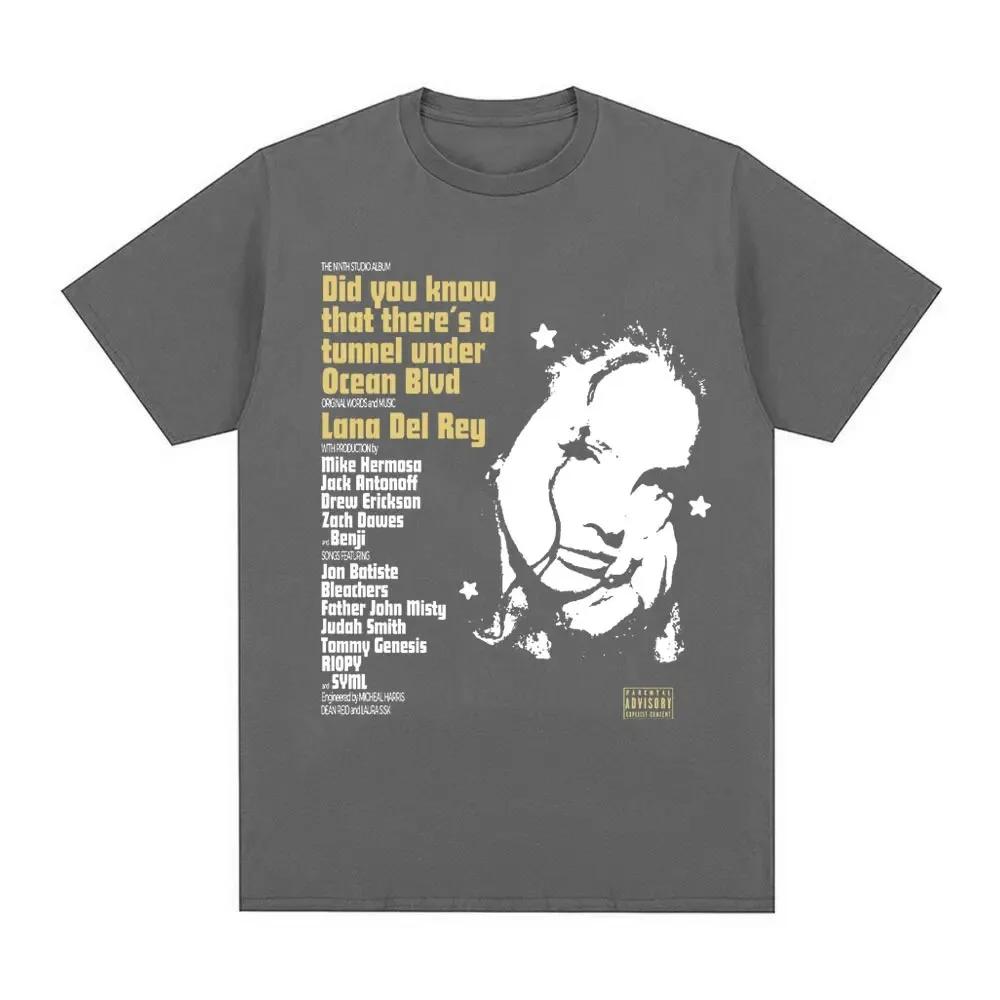 Lana Del Rey Music Album Did You Know That There's A Tunnel Under Ocean Blvd Oversized T-shirt UnisexFashion Hip Hop T Shirt