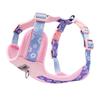 Dopamine Dog Harness Small & Medium Outdoor Dog Harness Gradient Print Pet Leash Set Comfortable and breathable