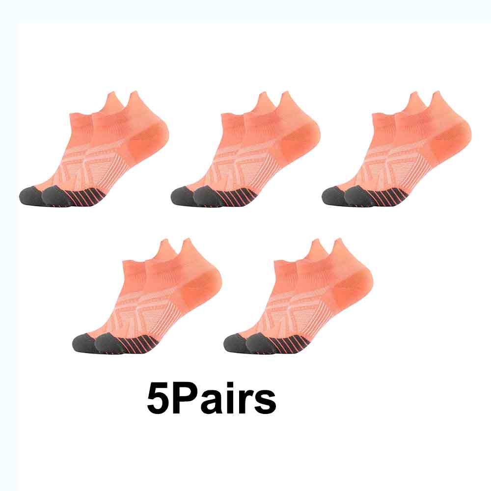 1/3/5 пар Мужские Женские Носки Спортивные Компрессионные Беговые Защитные Защитные Носки для лодыжки Высокоэластичные Короткие Носки-лодочки