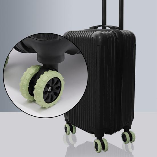 8 шт. Чехлы на колеса для багажа Износостойкие толстые Уменьшают шум Защита колесиков Предотвращают царапины Нескользящие защитные чехлы на колесики для багажа