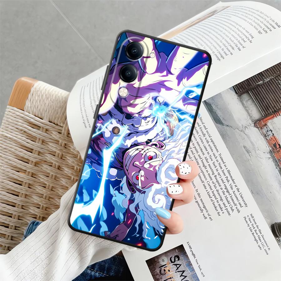 Чехол для Vivo Y02 Y11 Y16 Y17 Y20 Y21 Y27 Y19 Y33S Y35 Y30 Y22 Y31 Y36 Y12 Y15S Чехол для телефона Крутой Луффи Аниме