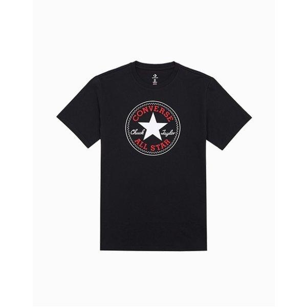 Converse Все STar PaTch Стандартная посадка Футболка Черный Mch737 023