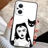 Чехол Готская Ведьма Сатана Для OPPO Reno 3 4 5 6 7 8 Lite 2Z 4Z 5Z 8T OPPO Find X6 X5 Pro X2 Neo X3 Lite
