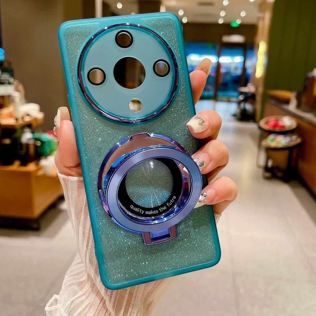 Для Huawei Honor X9B X8B X7B чехол мягкий блестящий с кольцевой подставкой Магнитный защитный чехол для задней панели чехол для Honor X7B X8B X9B X9A X9 X7 X6S X5 Plus Shell