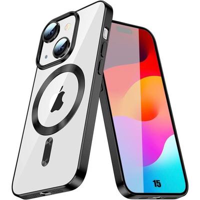 Чехол - BOOLING - для iPhone 15 - Ударопрочный - Магнитный круг - Ультратонкий