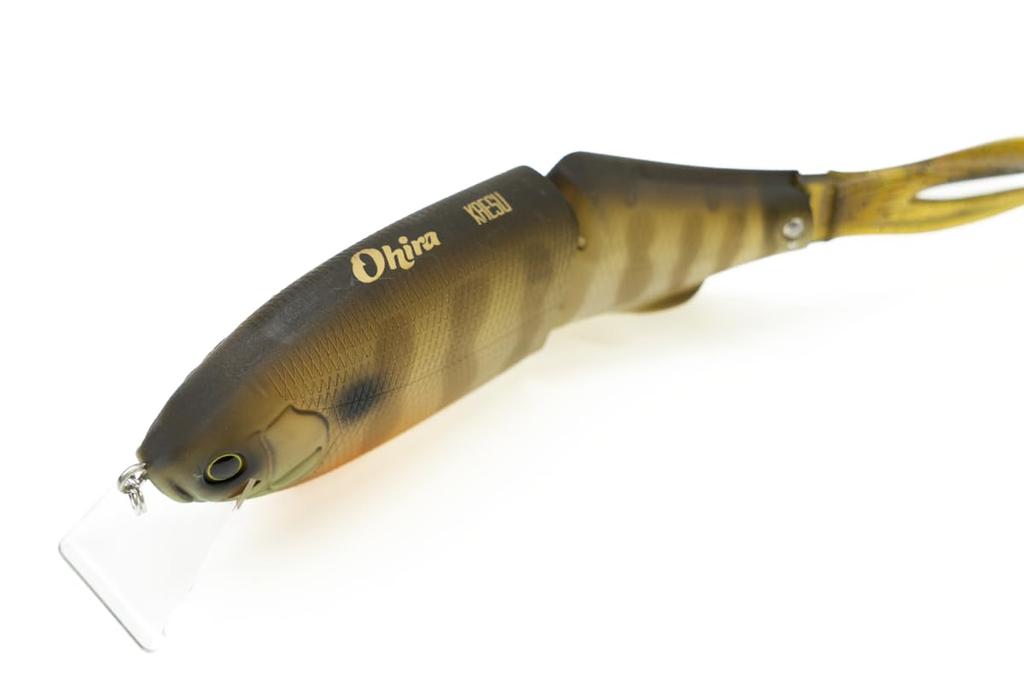 Приманка для окуня KAESU OHIRA черная (#04 Золото)