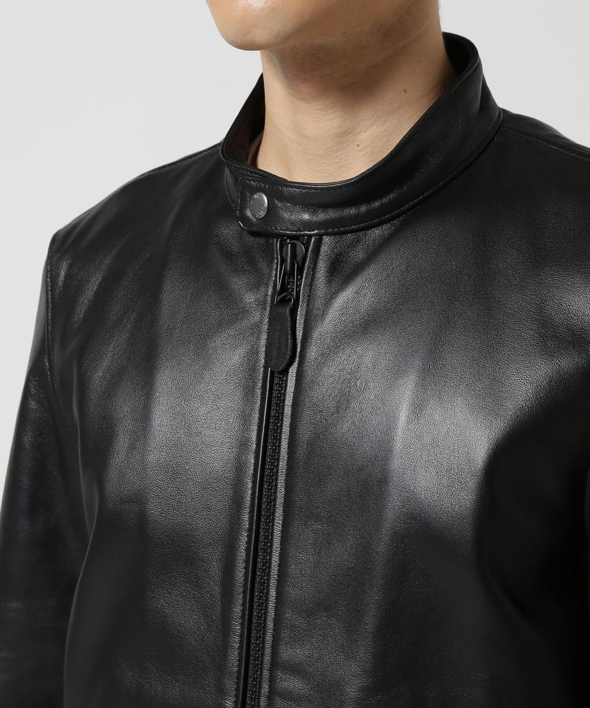 Avirex COMFORTABLE SINGLE RIDERS JACKET, Men's XL, 010, Black, 783-3250065