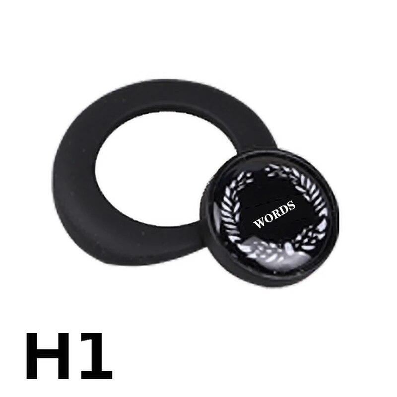 Одна кнопка «Пуск», декоративная наклейка для автомобиля, серебристый и черный металлический материал, эпоксидная смола, узор для MINI COOPER R55 R56 R60 R61