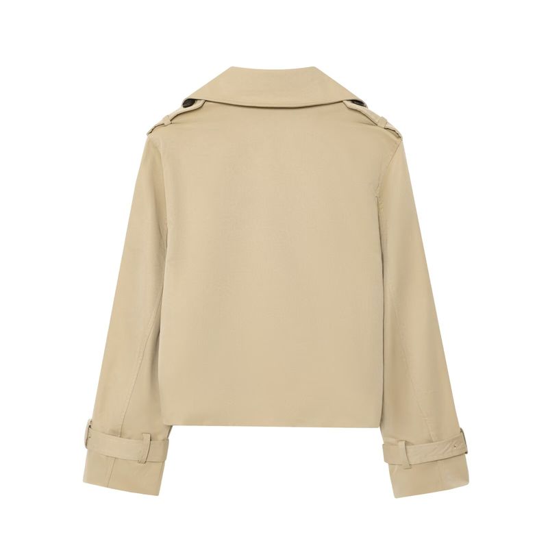 Araltay New Arrival Women's Clothing Fashion Style Fashion All-Match Minimalist Casual Style Short Trench Coat Jacket Outwear