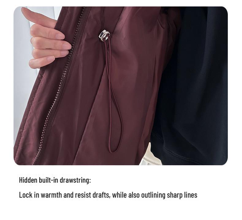 Women's Thickened Cotton Vest Gilet - Korean Style, Stand Collar, Autumn/Winter Fashion, Loose and Stylish Outerwear.