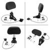 Черный комплект для крепления спинки водителя мотоцикла для Harley Touring CVO Street Glide Road King Classic 2009-2023