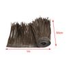Mexican Straw Roof Thatch, Artificial Palm Thatch Rolls, Tiki Bars Hut Grass Duck Boat Grass Runner for Patio Decoration