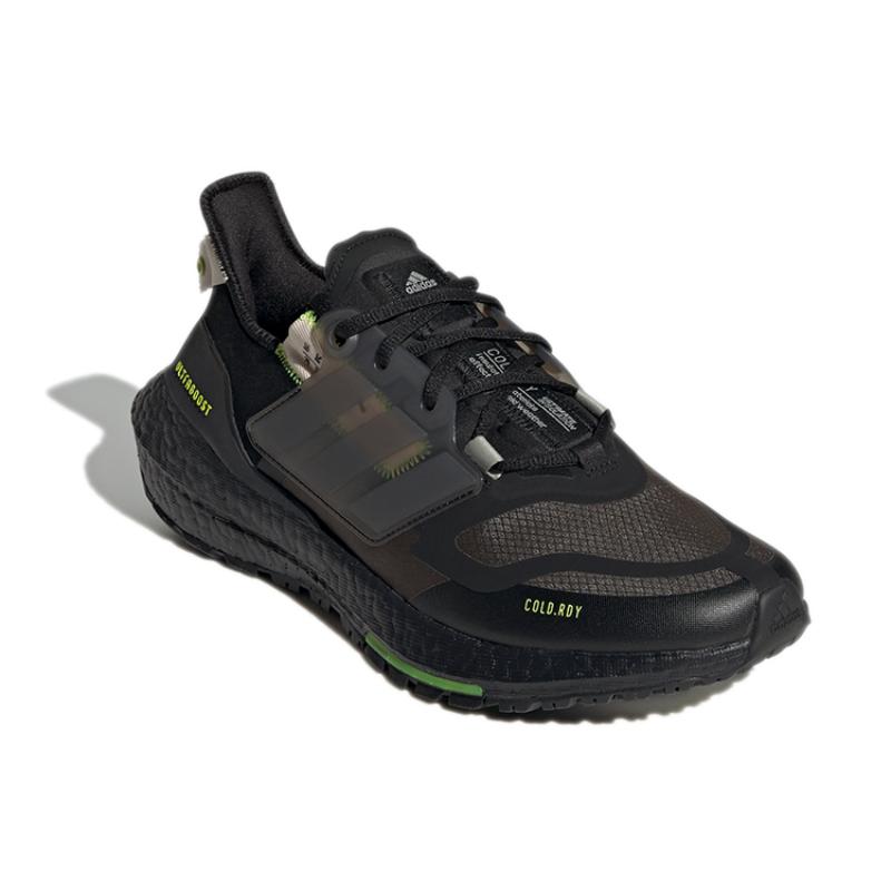 Adidas UltraBoost 22 Cold.RDY 'Black Solar Yellow' Sneakers GX8028