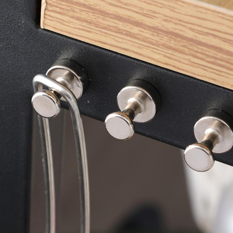 2/40 шт. Мини-магнитный крючок-кнопка из неодимового железа и бора, крючки для хранения кнопок, кухонные, для дома, холодильника, вешалки для белой доски