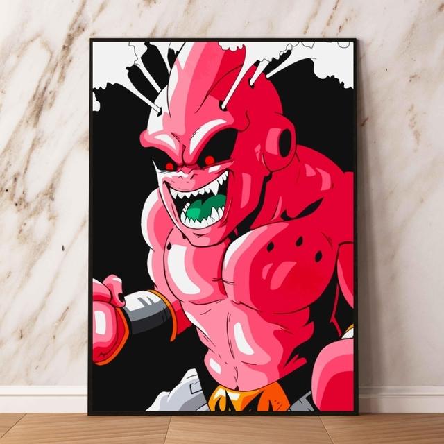 Картина на холсте Жемчуг дракона, подарок другу Вегета, классическое украшение для детской спальни