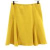 Сделано в Италии Мини-юбка-клеш 40/XS желтая Женская Б/у