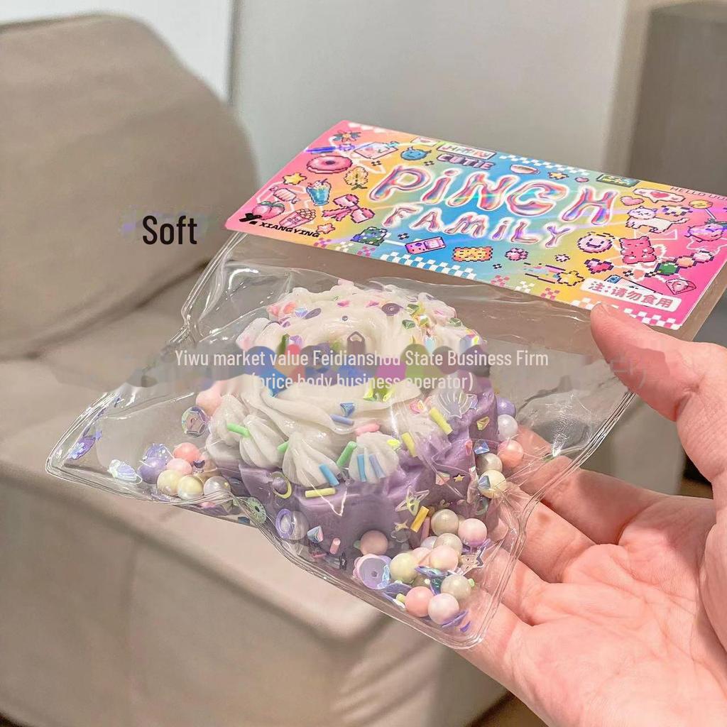 Медленный отскок плюшевой кошачьей лапы декомпрессионная игрушка симуляция