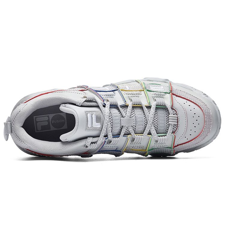 FILA Heritage Серия Fht Универсальные Удобные Низкие Ретро Баскетбольные Кроссовки Женские кроссовки Day-Rock-Gray T12W031205FLG