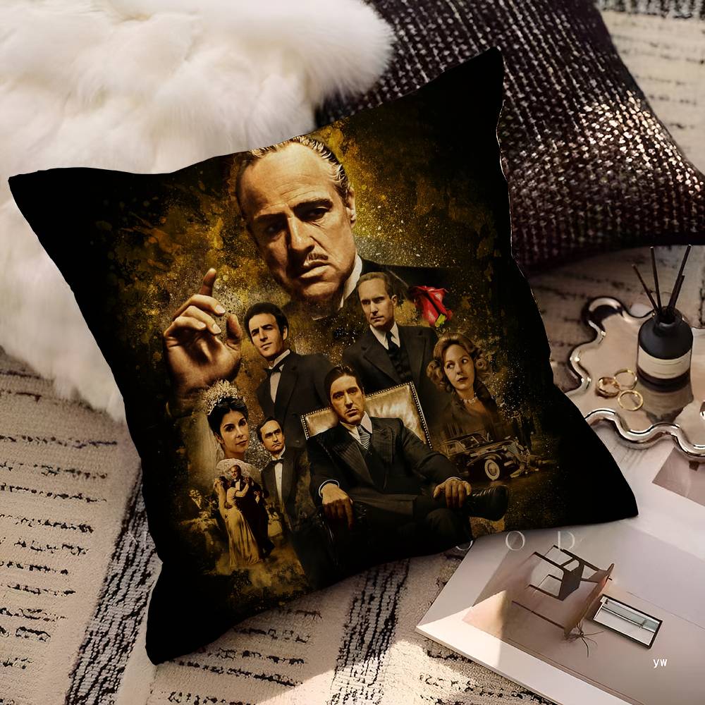 The G-Godfather Movie Pillowcase Toon Gift Cushion Cover Bedroom Home Sofa Chair Seat Decor Pillow Case