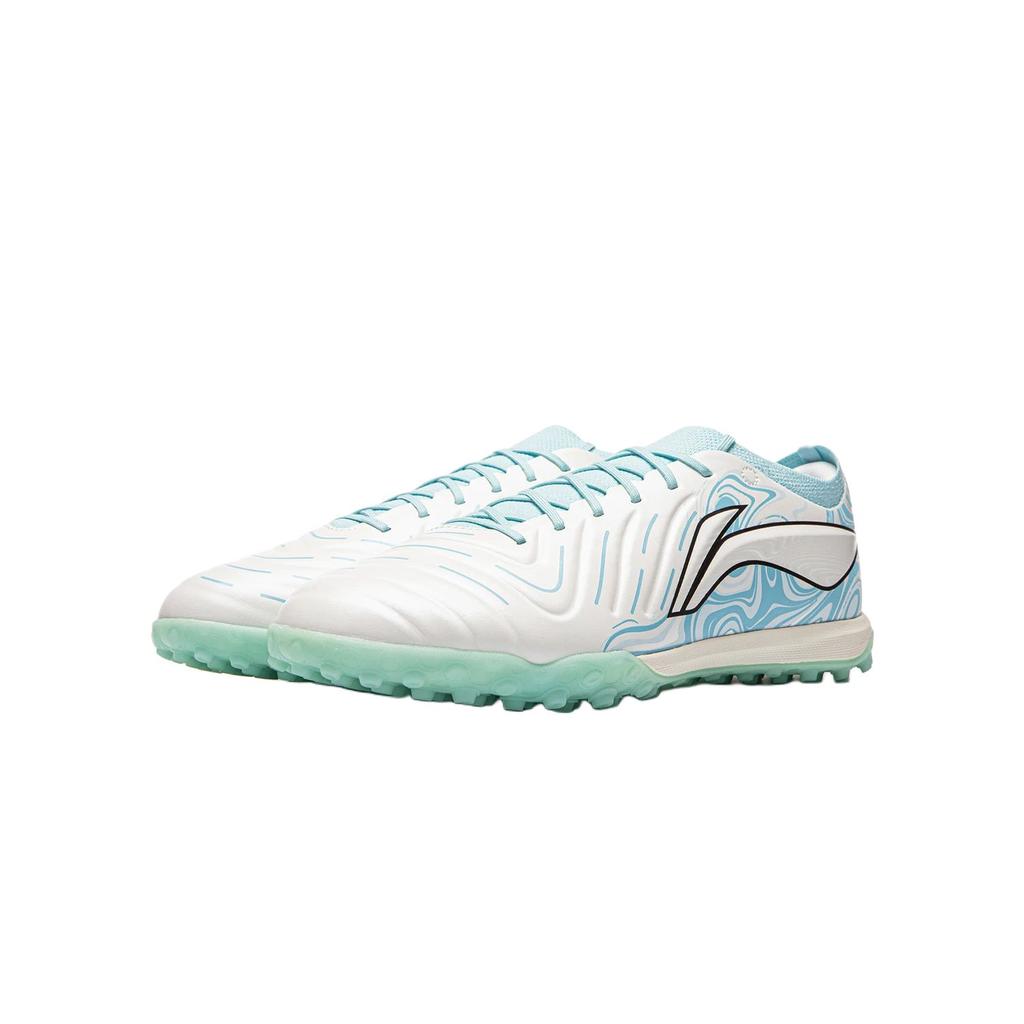 Li Ning Jin 2.0 Легкие Стабильные TF (Резиновые шипы) Синтетическая кожа Амортизирующие Дышащие Поддерживающие Упругие Футбольные Бутсы YSTV003-7