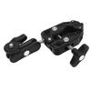 Camera Clamp Mount Multifunction Universal C Shape Professional Double Ball Head Adapter for