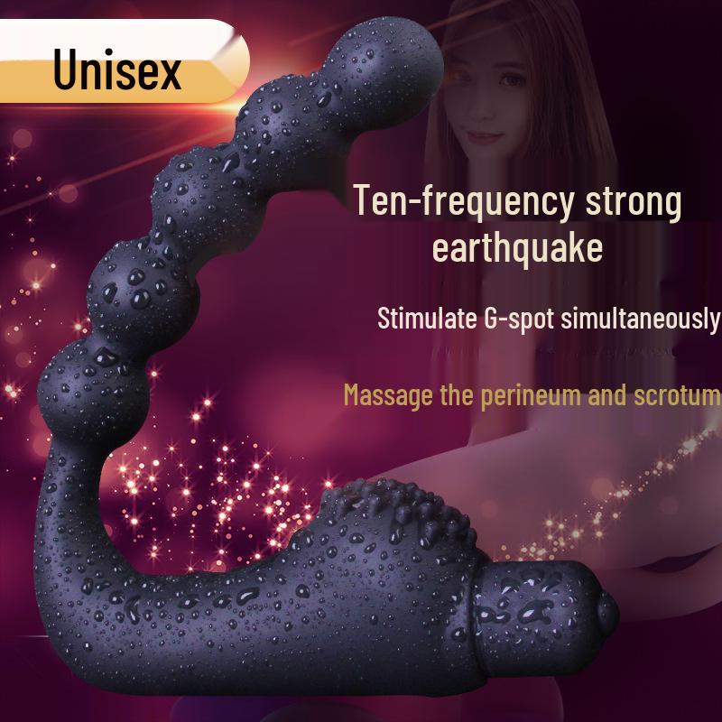 Длинные Любовные Взрослые Вибрирующие Анальные Шарики и Силиконовая Дорожная Пробка