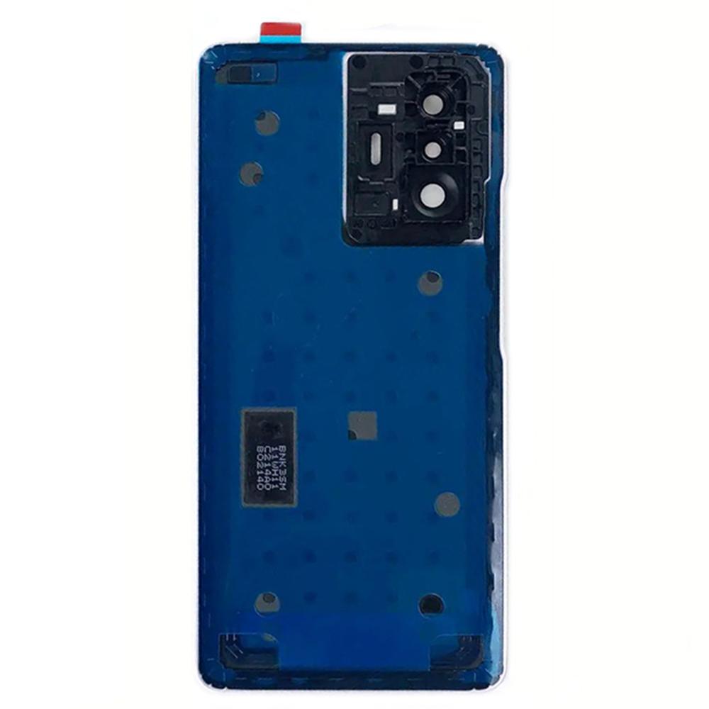 Крышка задней панели аккумулятора для Xiaomi 11T 5G/11T Pro 5G с крышкой объектива камеры, запасная часть