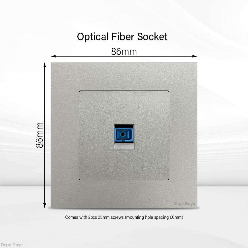 Universal 18W Type-C Quick charge Double Power Outlet,220V Electrical Wall Light 2way Switch UK 13A Wall Double USB Plug Socket