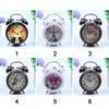 Plastic. Vintage Retro Alarm Clock Small Table Desk Quartz Clock  Bedroom Living Room