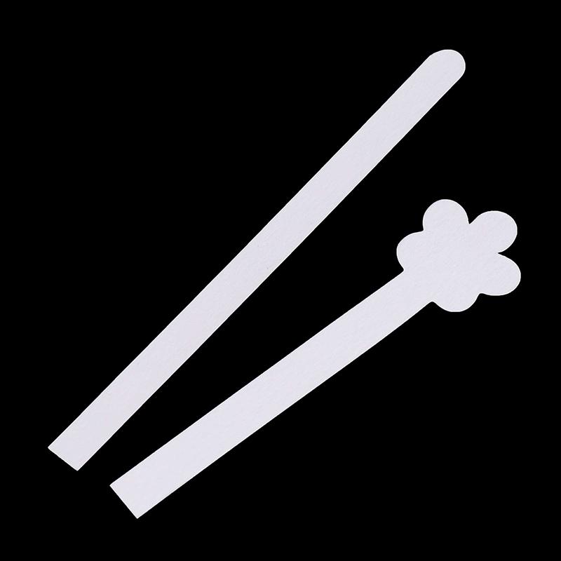 100/500 шт Тест-полоски Аромат Одноразовые Белые Бумажные полоски для запаха Тестовая бумага Ароматерапия Духи Эфирные масла