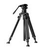 SmallRig Heavy Duty Video Tripod Carbon Fiber Lightweight Tripod FreeSpeed One Step Height Adjustment Fluid Head Dual Mode QR Plate Center Weight Load