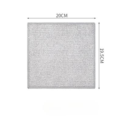 Тряпки для мытья посуды из стальной проволоки Безмасляные тряпки для мытья посуды вместо шариковых полотенец из стальной проволоки Мыть посуду и кастрюли Салфетки для чистки кухонной плиты