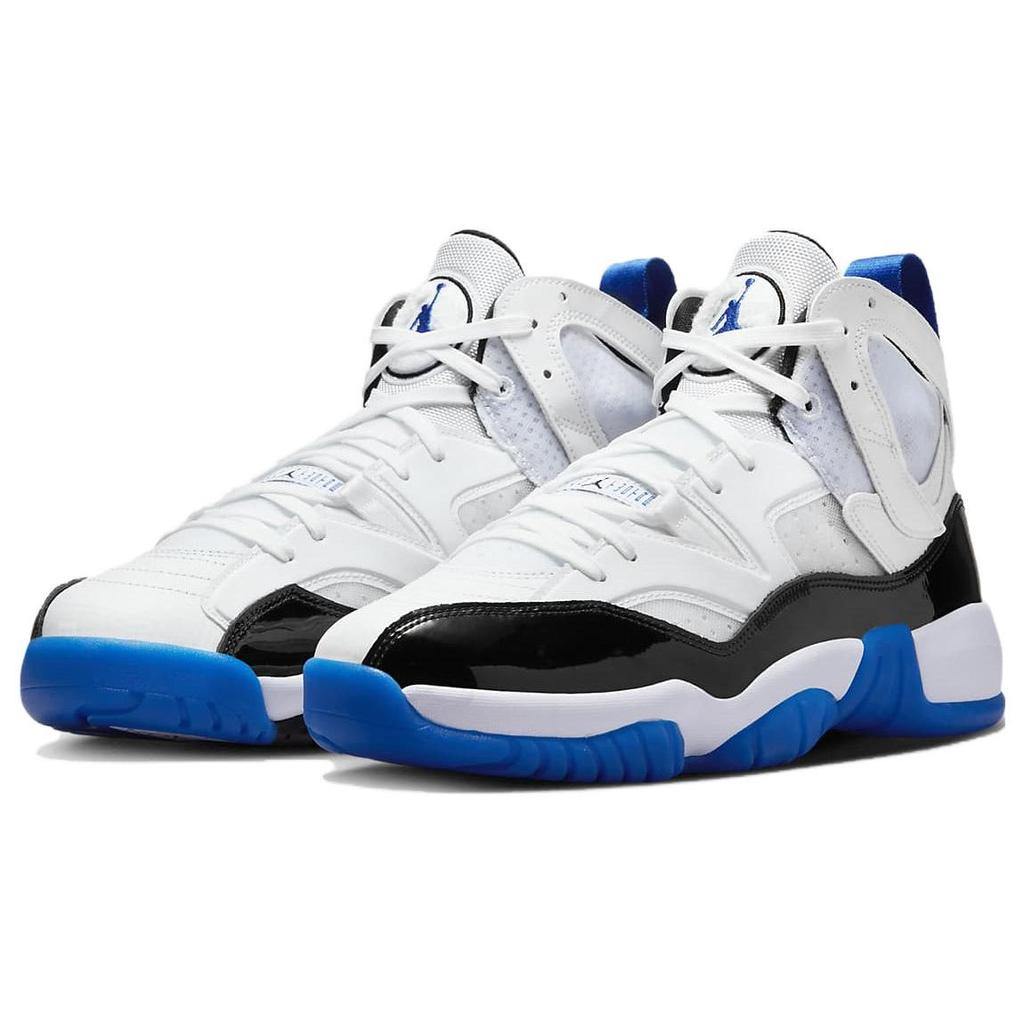 Мужские кроссовки Air Jordan Jumpman Two Trey Concord Royal белые черные Game-Royal DO1925-140