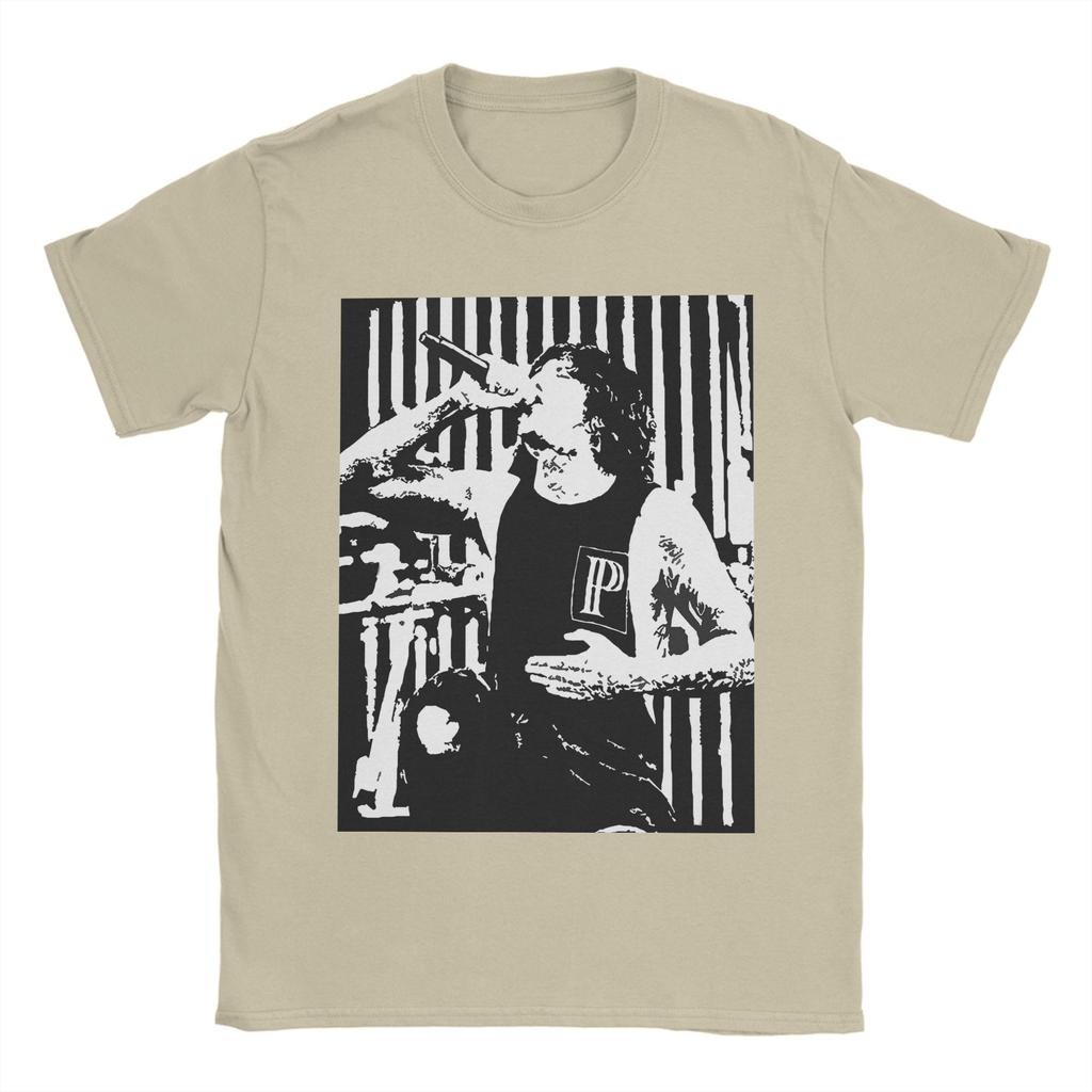 Винтажная футболка Oliver Sykes Bring Me the Horizons BMTH для мужчин 100% хлопок футболка с коротким рукавом идея для подарка одежда