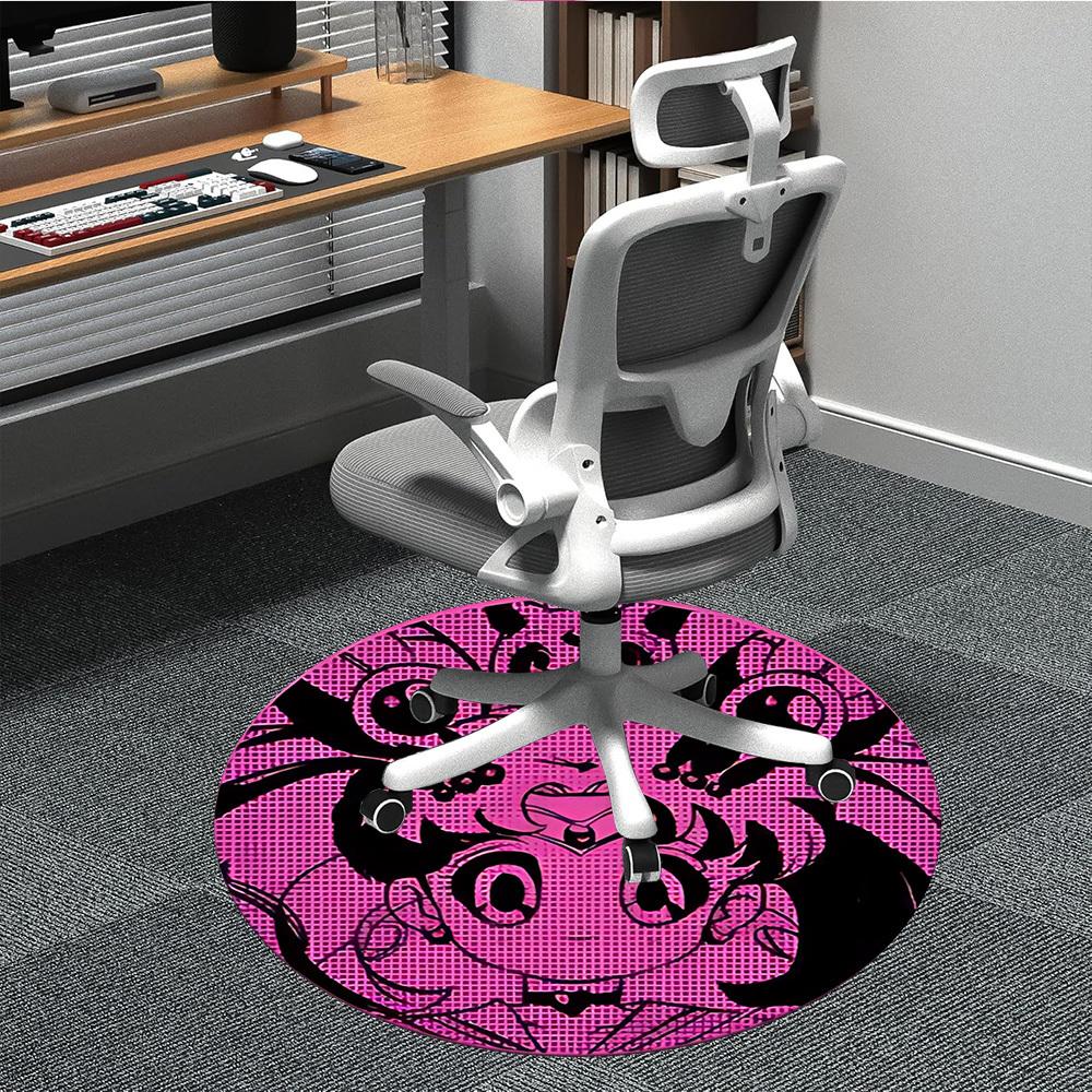 1pc Sailor Moon Eternal Office Round Area Rug, Indoor Mat Suitable For Office, Under Office Chairs Bedroom Living Room Home Decor, Room Deco157
