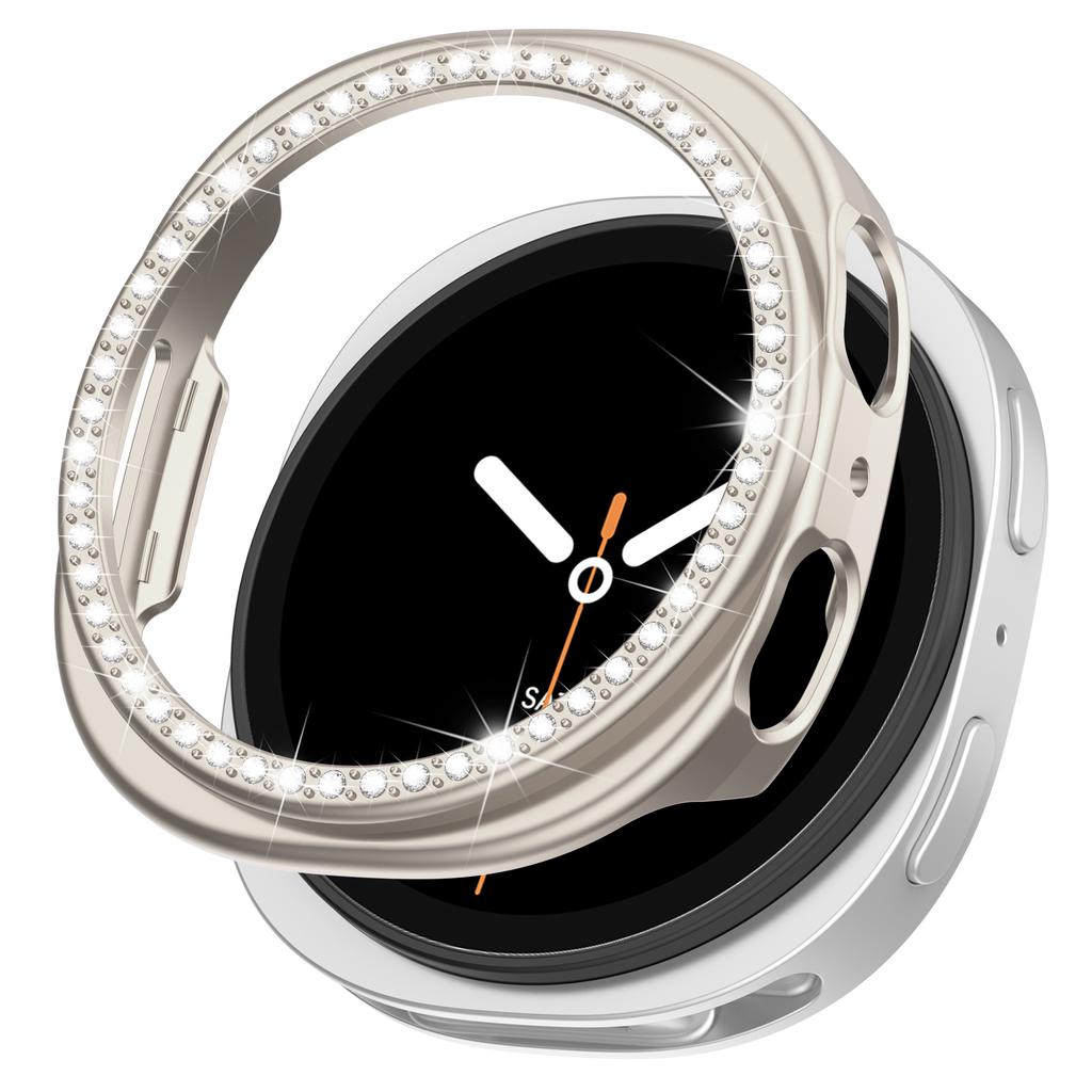Защитный чехол для Samsung Galaxy watch 8 Case 40мм 44мм Аксессуары Алмазный полый жесткий бампер оболочка Galaxy watch8 Защитные чехлы