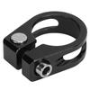2Pcs Bicycle Seat Post Clamp Lightweight Stylish Rustproof Bicycle Quick Release Seatpost Collar