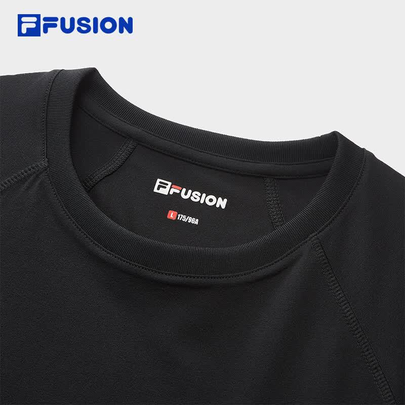 FILA FUSION Unisex Dopamine Knit Short Sleeve T-Shirt