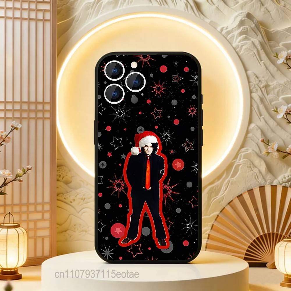 G-Gerard Rock Way Singer  Black Soft Case For iPhone 17 13 14 15 11 16 12 Pro Max Pro Max Plus E Air Mini Phone Cover Shell