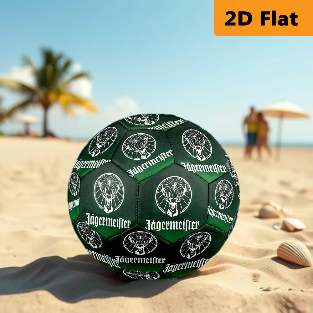 Светящийся футбольный мяч с эмблемой Jägermeister Подходит как для тренировок, так и для соревнований Нет. 5 футбольных Мячей Очень эластичные Высокая эластичность Тренировочный футбольный мяч