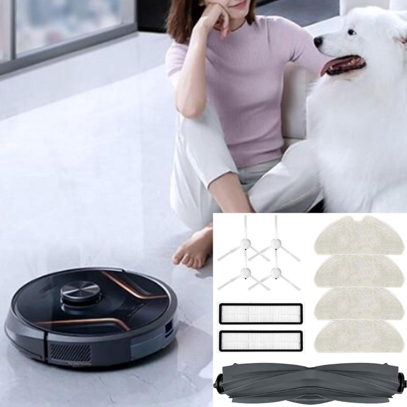 HEPA Filter System Main Edge-Sweeping Brush Mop Anti-Allergen Suitable for DreameD10S/D10S PRO Robot Vacuum Cleaner Part