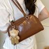 Повседневная женская сумка через плечо 2025 новая ретро массовая мода сумка Boston универсальная супер популярная сумочка