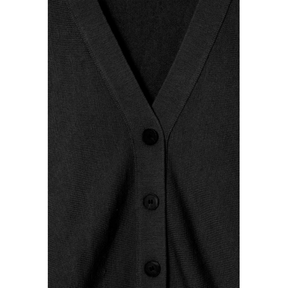 COS Японский кардиган с рукавами «летучая мышь» из мериносовой шерсти