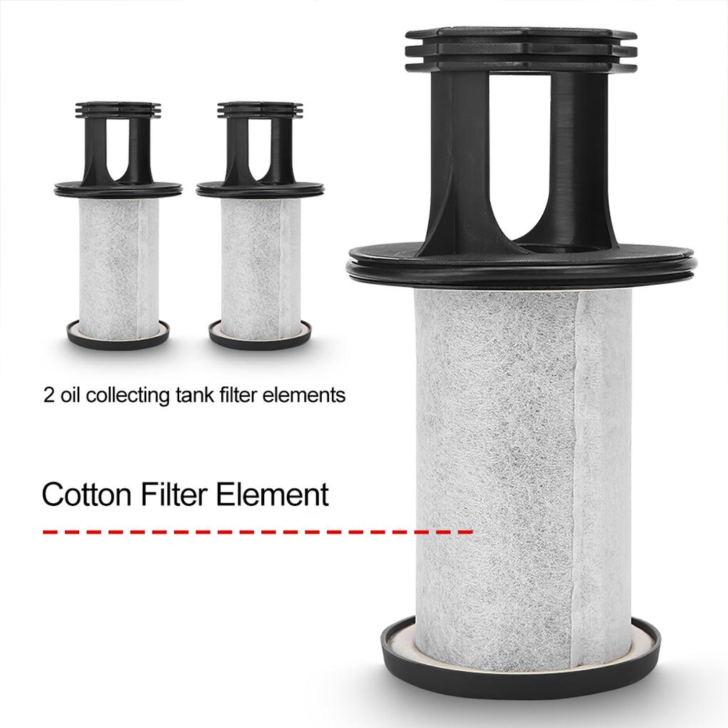 2pcs 3931051950 Air Oil Separator ProVent 200 4WD Oil Catch Can Replacement Filter Element Cotton