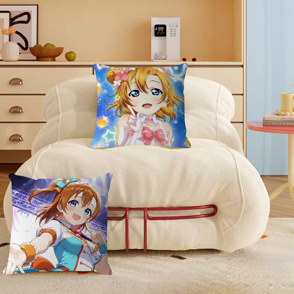 Аниме Love Live Косака Хонока Наволочки Домашнее Постельное Белье Декоративная Наволочка Свадебная Супер Мягкая Наволочка
